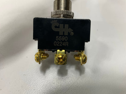 Cole Hersee 5590-BX DPDT On-On Toggle Switch, 10 Amp, 6 Terminals