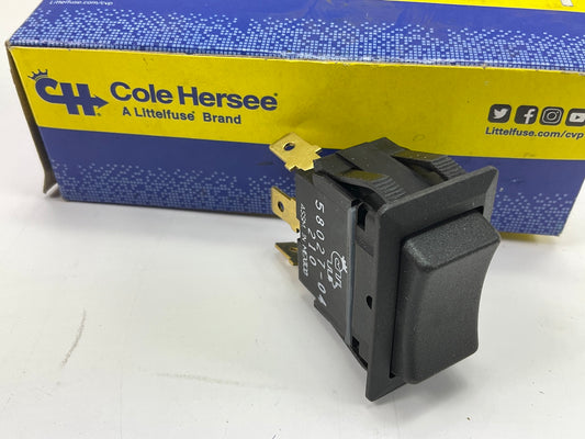Cole Hersee 58027-04  3-Terminal Rocker Switch 25A  12V DC, Mom On-Off - Mom-On