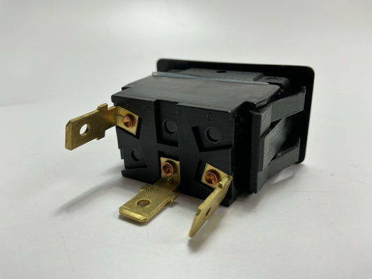 Cole Hersee 58327-01-BP Off-On Rocker Switch With Pilot Single Pole 25A 12V