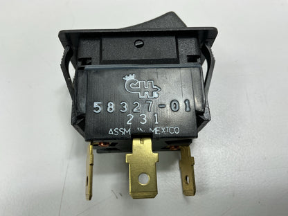 Cole Hersee 58327-01-BP Off-On Rocker Switch With Pilot Single Pole 25A 12V