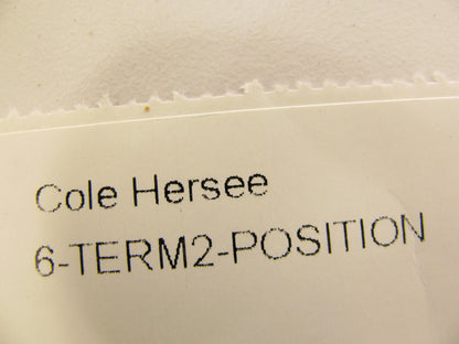 Cole Hersee 6-TERM2-POSITION Universal Toggle Switch - 2 Position 6 Terminal