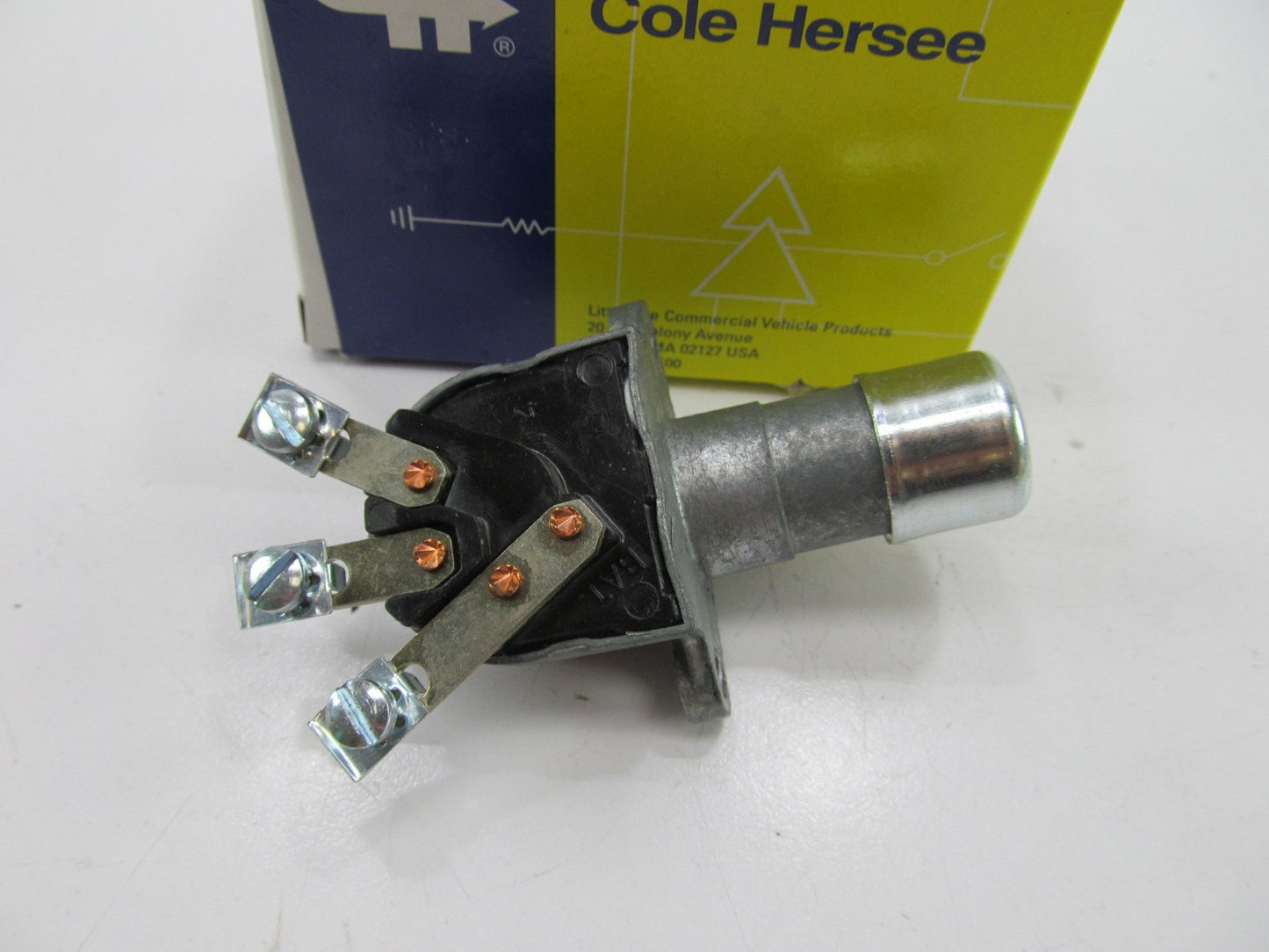 Cole Hersee 7787-BX Headlight Dimmer Switch, Floorboard Mount