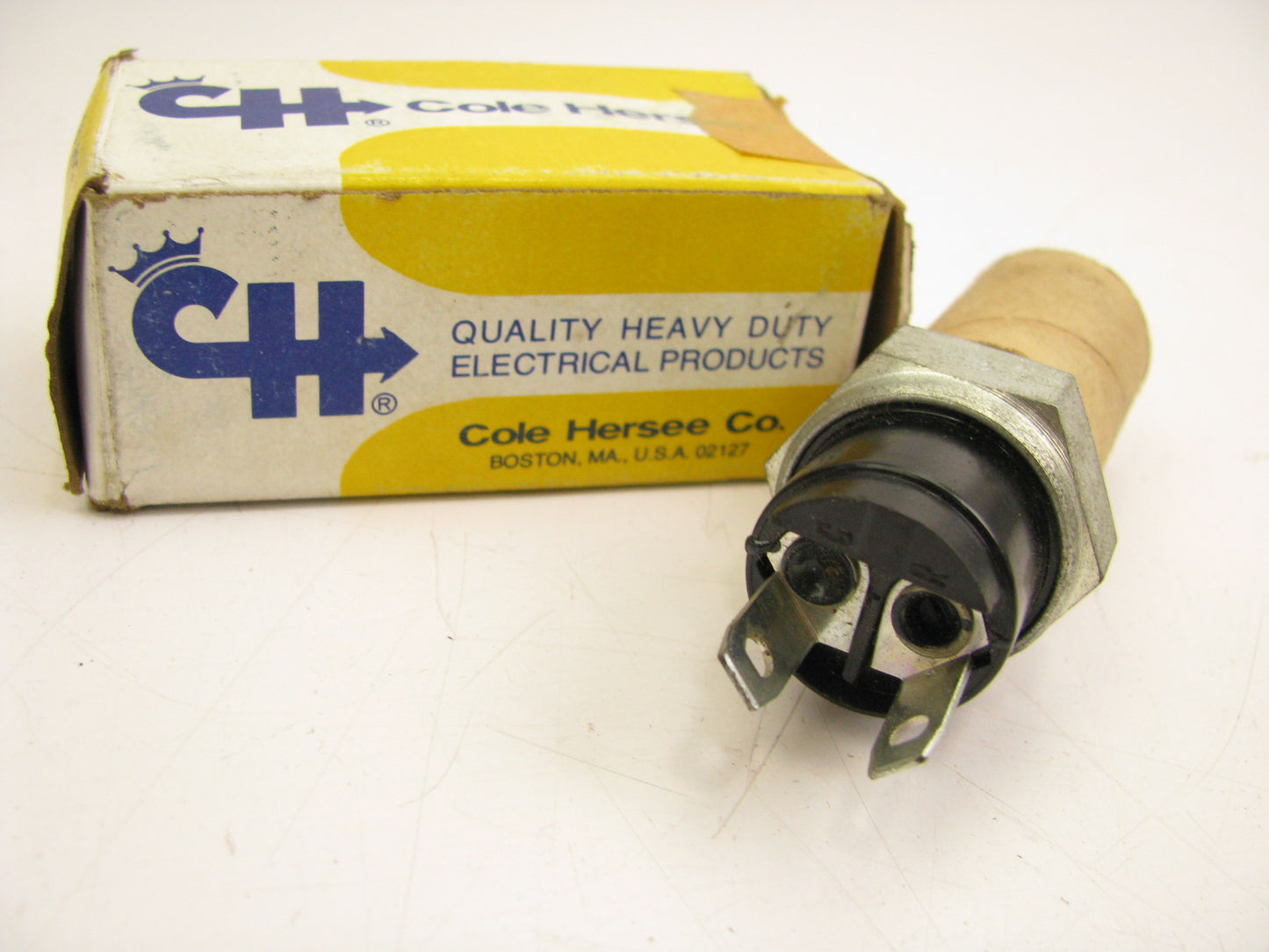 Cole Hersee 84230 Red / Green Light Indicator Temperature Switch 1/2''-14 Thread