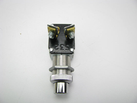 Cole Hersee 9023 Pushbutton Switch - SPST N.C., On-Of  Round Button