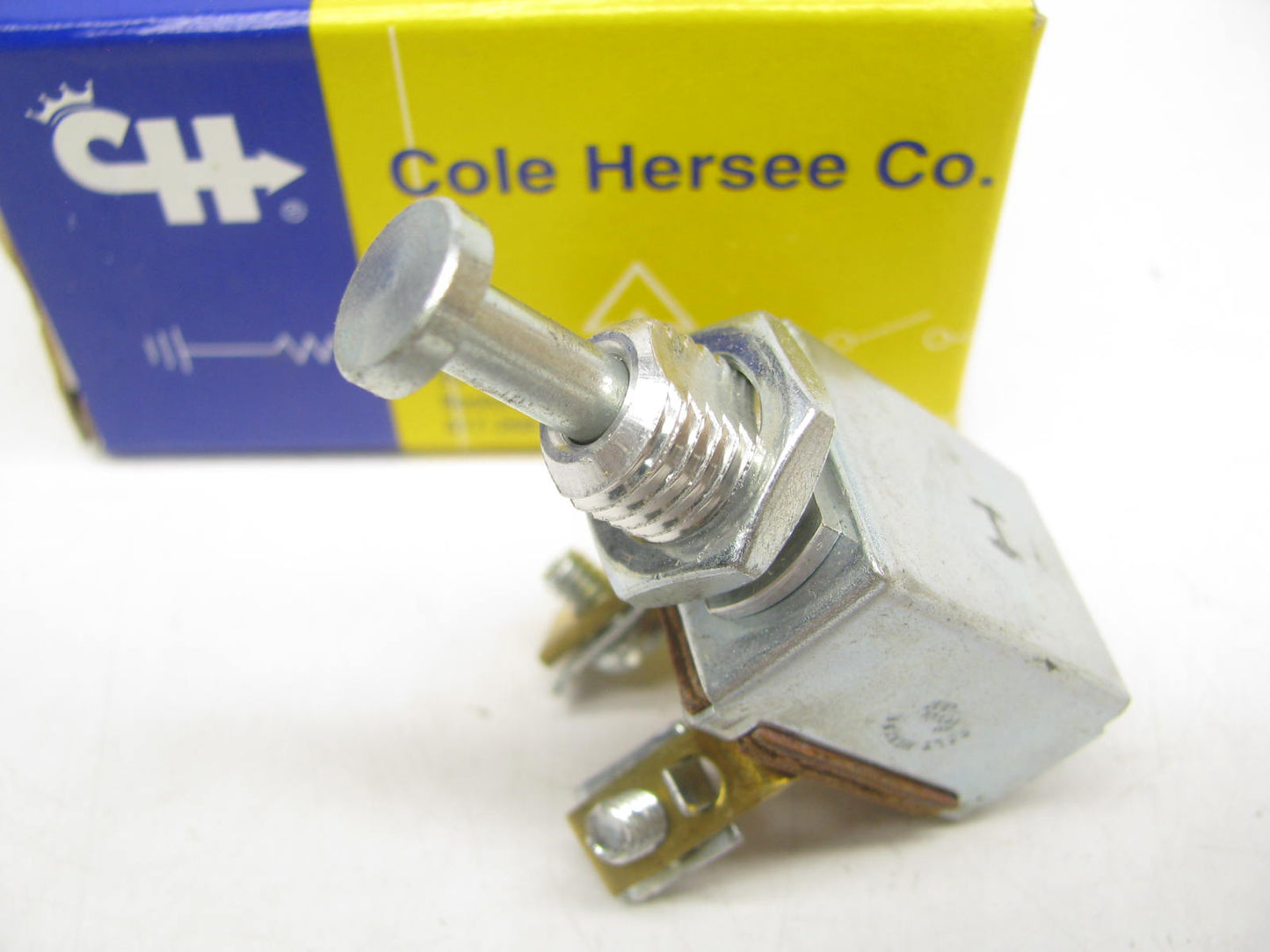 Cole Hersee 9052-BX Back-Up Lamp Switch SPST With Two 8-32 Screws