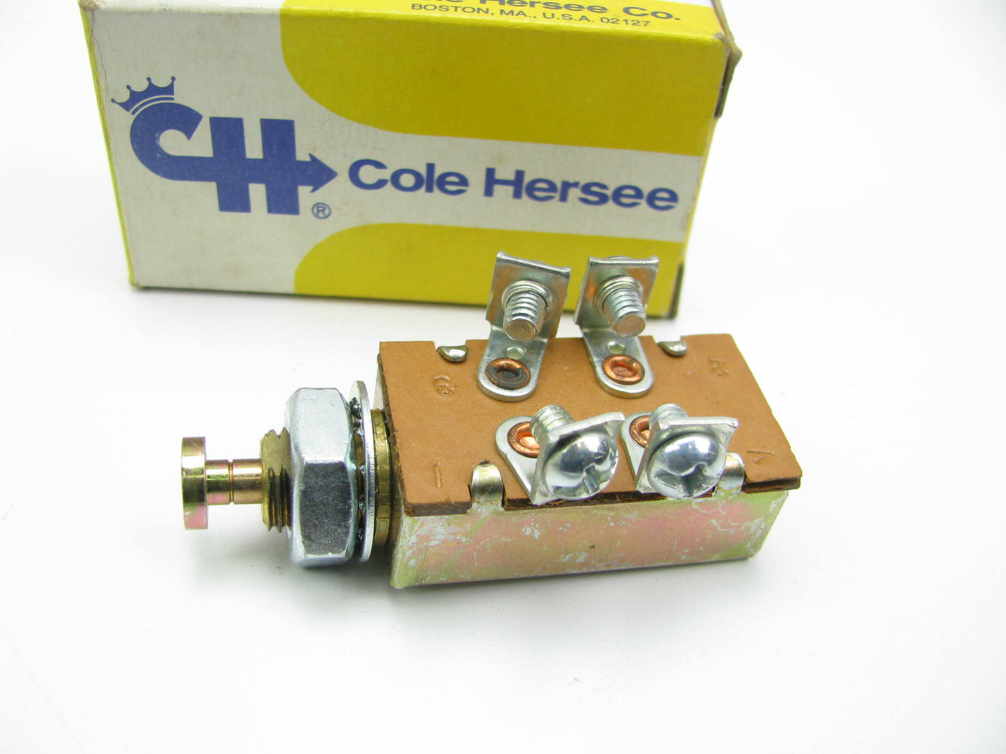 Cole Hersee 9118 Door Switch - 10A/12VDC, DPST, Plunger Operator, Screw Terminal