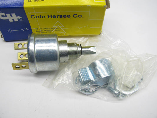 Cole Hersee 95612BX Universal Ignition Switch Off/Ign/Start - 6V-36V 5/8''-32