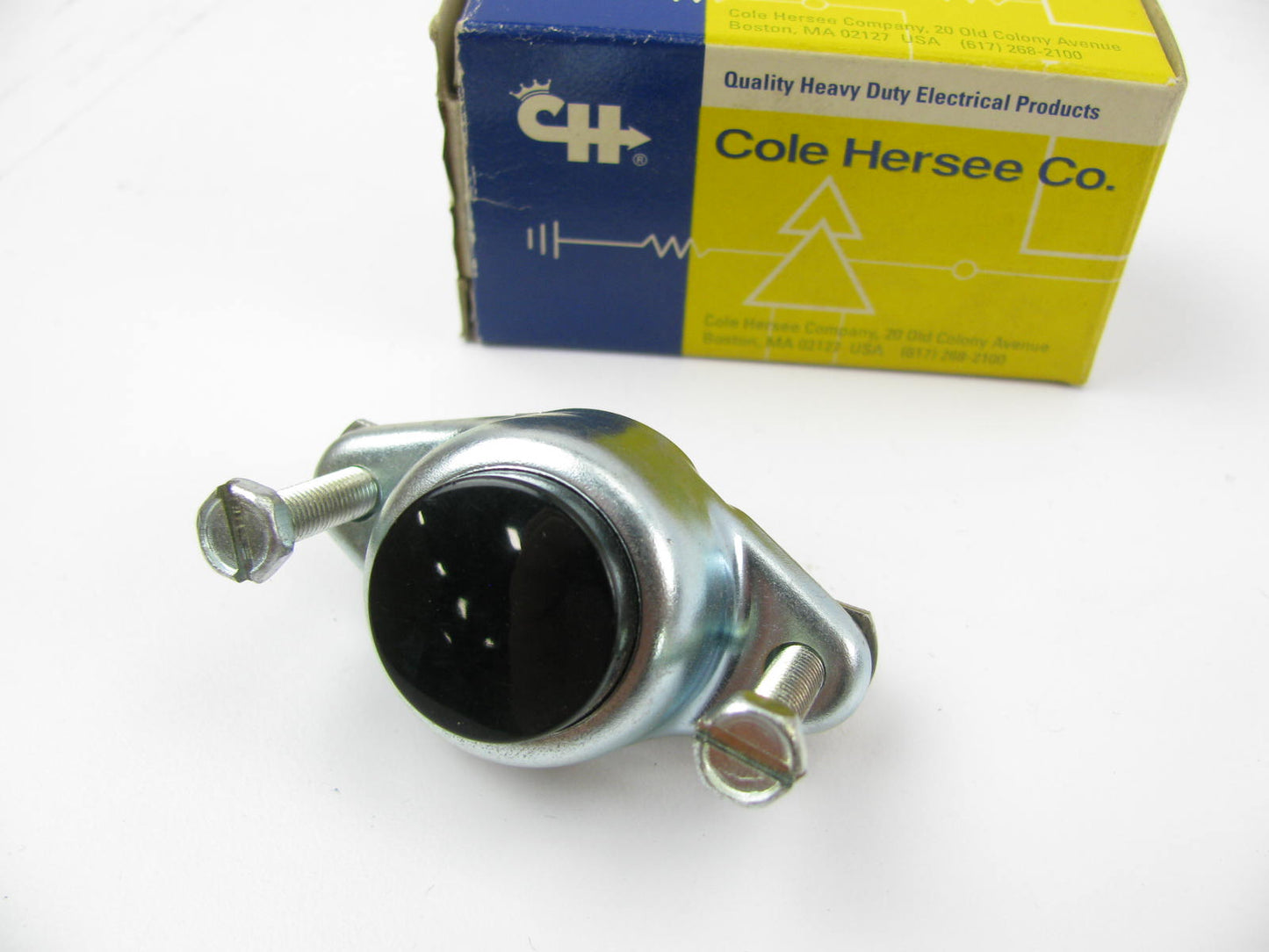 Cole Hersee 96100 Clamp Mount Universal Horn Switch Button 5 Amps 12 Volts