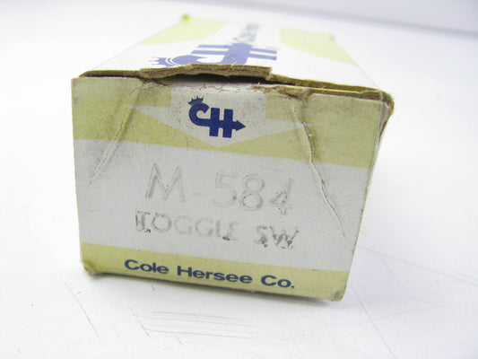 Cole Hersee M-584  SPST Toggle Switch, 12V @ 10 Amps