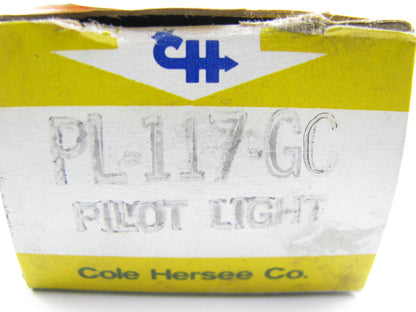 Cole Hersee PL-117-GC Heavy Duty Pilot Light - Single Contact 12V 5/8'' Green