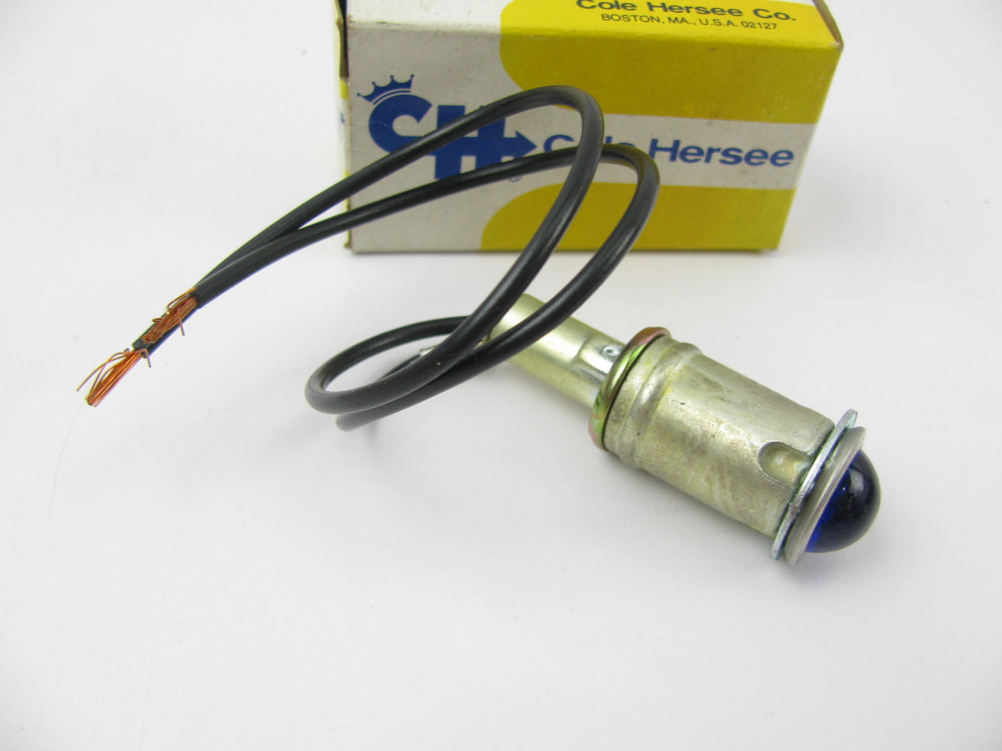 Cole Hersee PL-36-BC Blue Wired Pilot Light