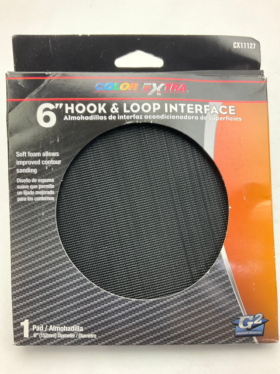 Color Extra CX11127 6'' Abrasives Hook And Loop Interface Backing Pad
