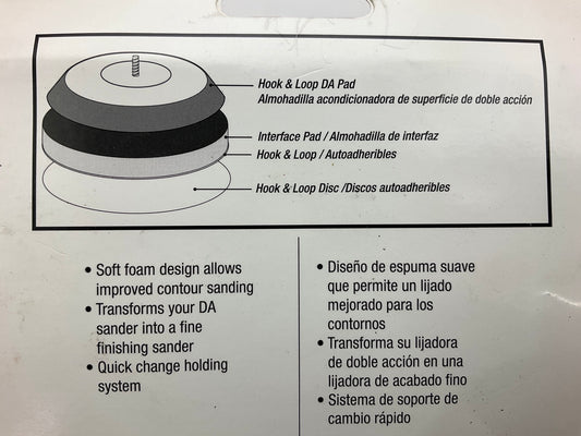 Color Extra CX11127 6'' Abrasives Hook And Loop Interface Backing Pad
