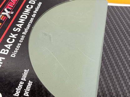 (2) 6 Pack - Color Extra CX11134 6'' Film Back Sanding Discs P600 600 Grit