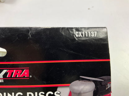 (2) Pack Of 6 Color Extra CX11137 6'' Film Back Sanding Discs P1500 Grit SHINE