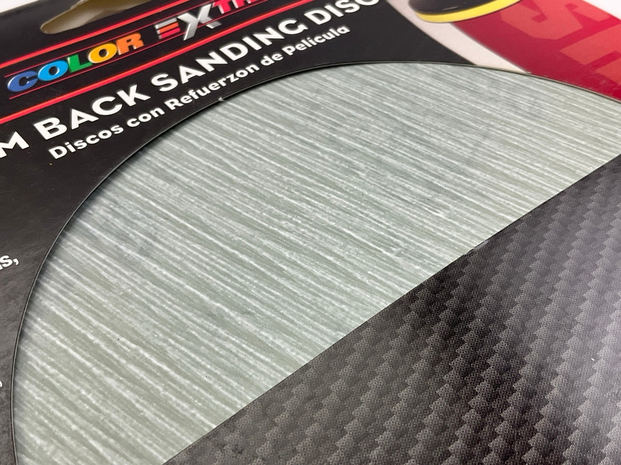 Color Extra CX11137 6'' Film Back Sanding Discs, P1500 Grit, 30 Discs Total