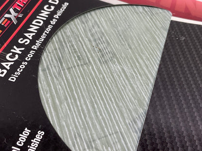 (2) Pack Of 6 - Color Extra CX11138 6'' Film Back Sanding Disc P2000 2000 Grit