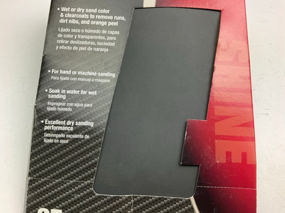 Color Extra CX161000G2 25 Sheets 5.5''x9'' Wet Or Dry, 1000 Grit Sandpaper Sheets