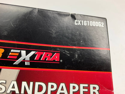 Color Extra CX161000G2 25 Sheets 5.5''x9'' Wet Or Dry, 1000 Grit Sandpaper Sheets