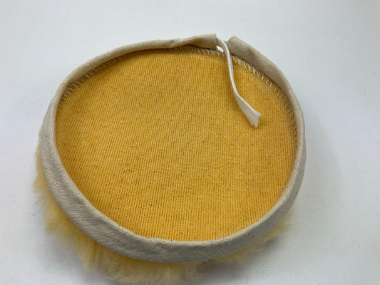 Color Extra CX3024 8'' Wool Tie-on Polishing Buffing Pad Bonnet