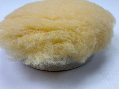 Color Extra CX3203 7'' Wool Tie Onorbital Buffer Pad Bonnet