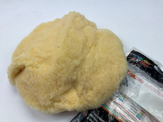 Color Extra CX3209 Polishing Buffing Pad Bonnet 9-10'' Synthetic Wool