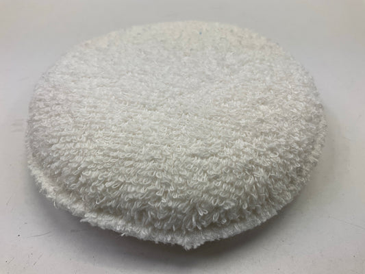 Color Extra CX3213 5'' Diameter Cotton Terry Wax Applicator Pad