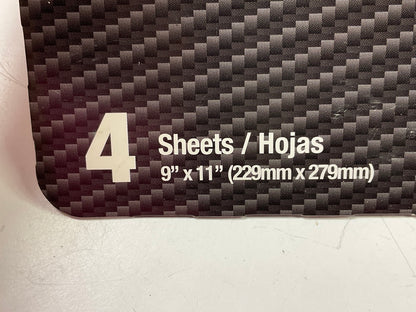 (3) Pack Of 4 Color Extra WET/DRY Sandpaper Sheets P220 220 Grit Shape 9''X11''