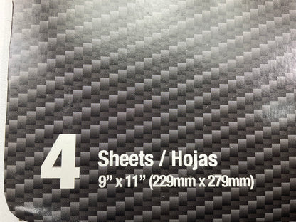 PACK Of 4 Color Extra CX8228 WET/DRY Sandpaper Sheet P400 400 Grit Smooth 9''X11''