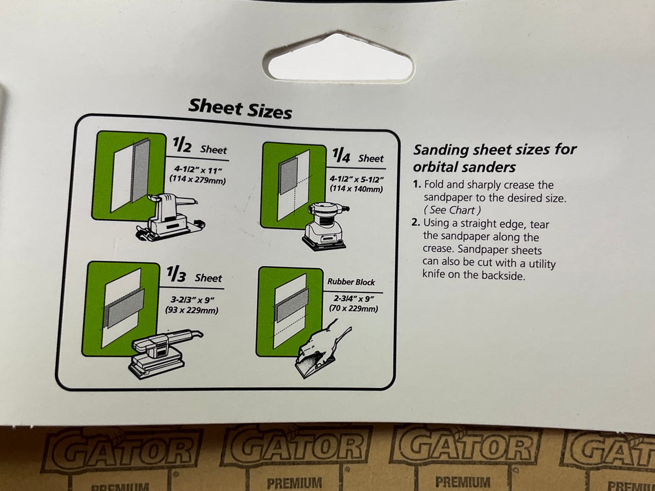 Color Extra 3 Assorted Premium Sandpaper Sheets 60 120 320 Grits 9'' X 11''