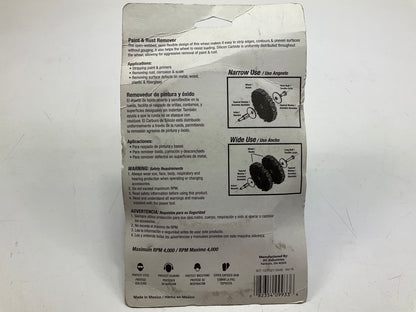 (10) Color Extra CX8238 4'' Paint & Rust Remover Wheel Discs