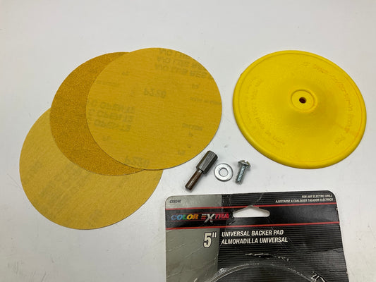 Color Extra CX8240 5'' UNIVERSAL Backing Pad For Sanding Discs