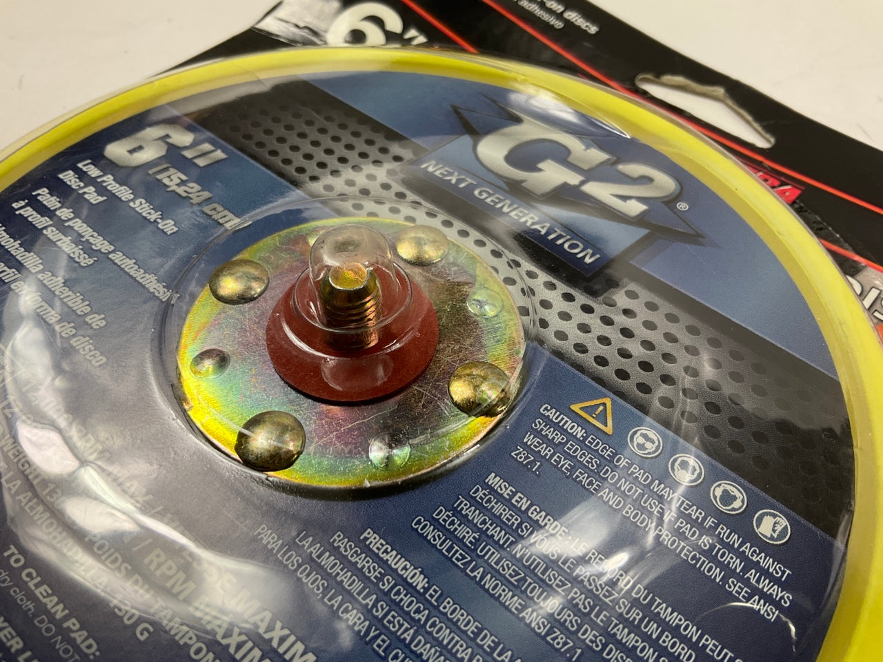 Color Extra CX8245 6'' Low Profile Stick-On Disc Pad