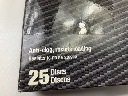 50 Discs - Color Extra CX8251 6'' Gold Stick-on Sanding Discs P80 80 Grit Stick