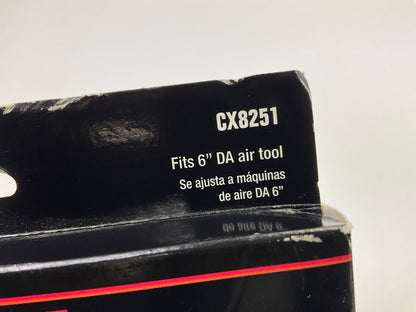 50 Discs - Color Extra CX8251 6'' Gold Stick-on Sanding Discs P80 80 Grit Stick