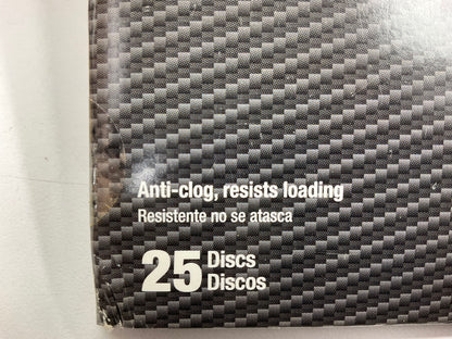 Pack Of 25 Color Extra CX8252 6'' Gold Stick On Sanding Disc P180 180 Grit Shape