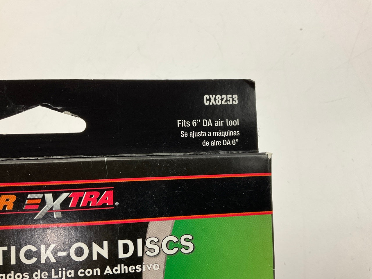 Color Extra CX8253 6'' Gold Stick On Sanding Discs, 220 Grit - 125 Pack