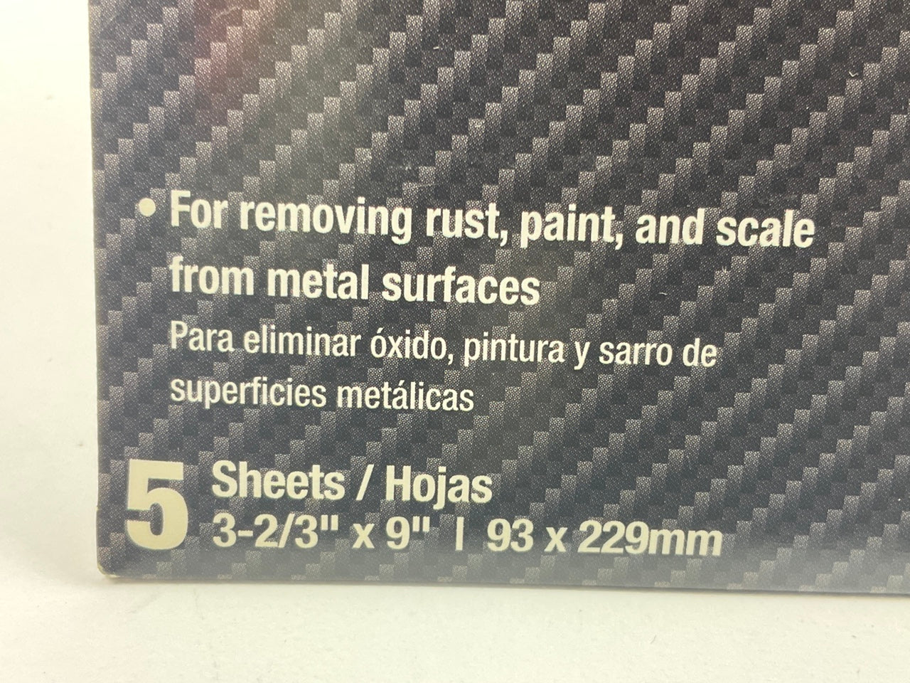 2 Packs Of 5 Color Extra CX8260 Metal Sanding Cloths 3-2/3'' X 9'', Assorted Grits