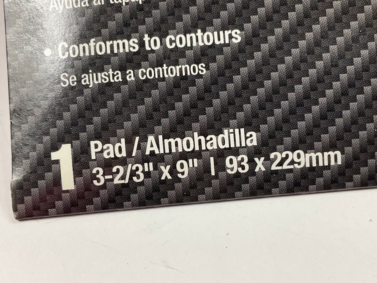 (2) Color Extra CX8273 Maroon Scuffing Pads 3-2/3'' X 9'' P360 360 Grit
