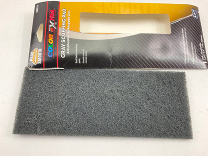 Color Extra CX8274 Gray Scuffing Pad 3-2/3'' X 9'' P800 800 Grit SMOOTH
