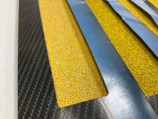 Pack Of 30, Color Extra CX8280 Stick-On File Sheets 40 Strip Grit 2-3/4''X16-1/2''