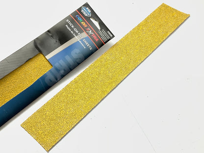 Pack Of 3 Color Extra CX8280 Stick-On File Sheets 40 Strip Grit 2-3/4''X16-1/2''