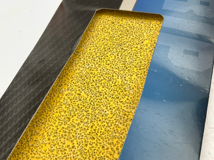 Pack Of 3 Color Extra CX8280 Stick-On File Sheets 40 Strip Grit 2-3/4''X16-1/2''