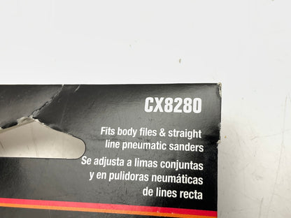 Pack Of 3 Color Extra CX8280 Stick-On File Sheets 40 Strip Grit 2-3/4''X16-1/2''