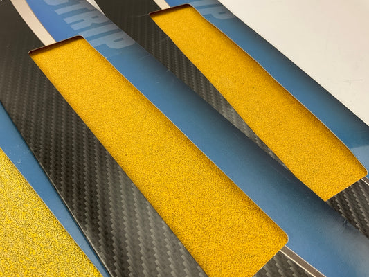 5 PACKS - Color Extra CX8281 Stick-on File Sheets 80 Grit Strip 2-3/4''X16-1/2''