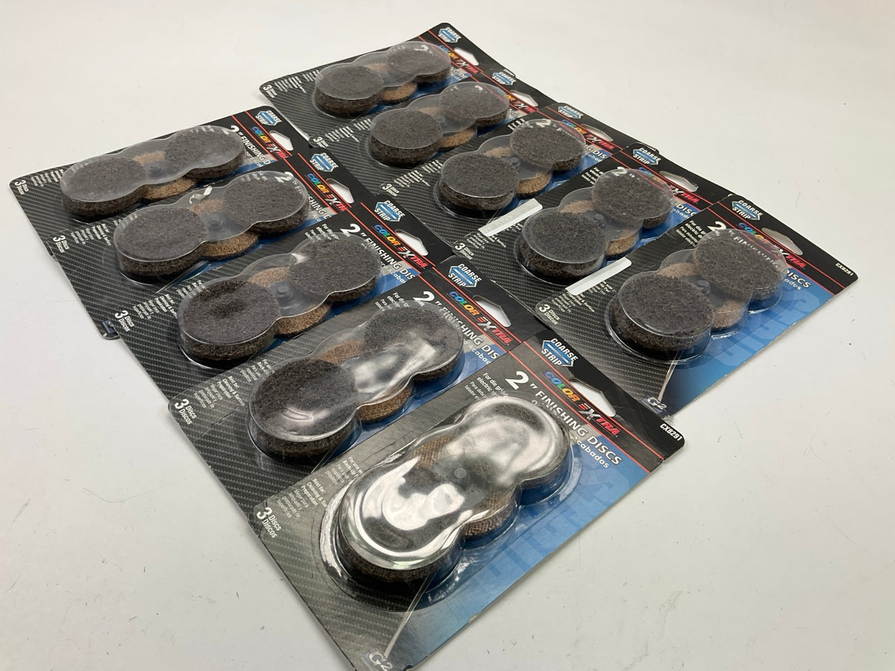 (30) Discs Total - Color Extra CX8291 2'' COARSE Gasket Surface Prep Disc Kit
