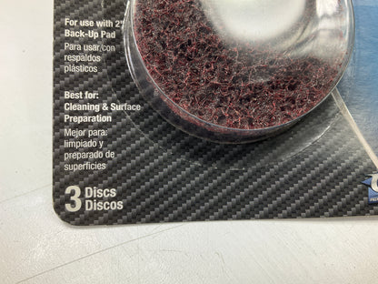 Pack Of 30 - Color Extra CX8292 2'' Finishing Abrasive Sanding Discs MEDIUM GRIT