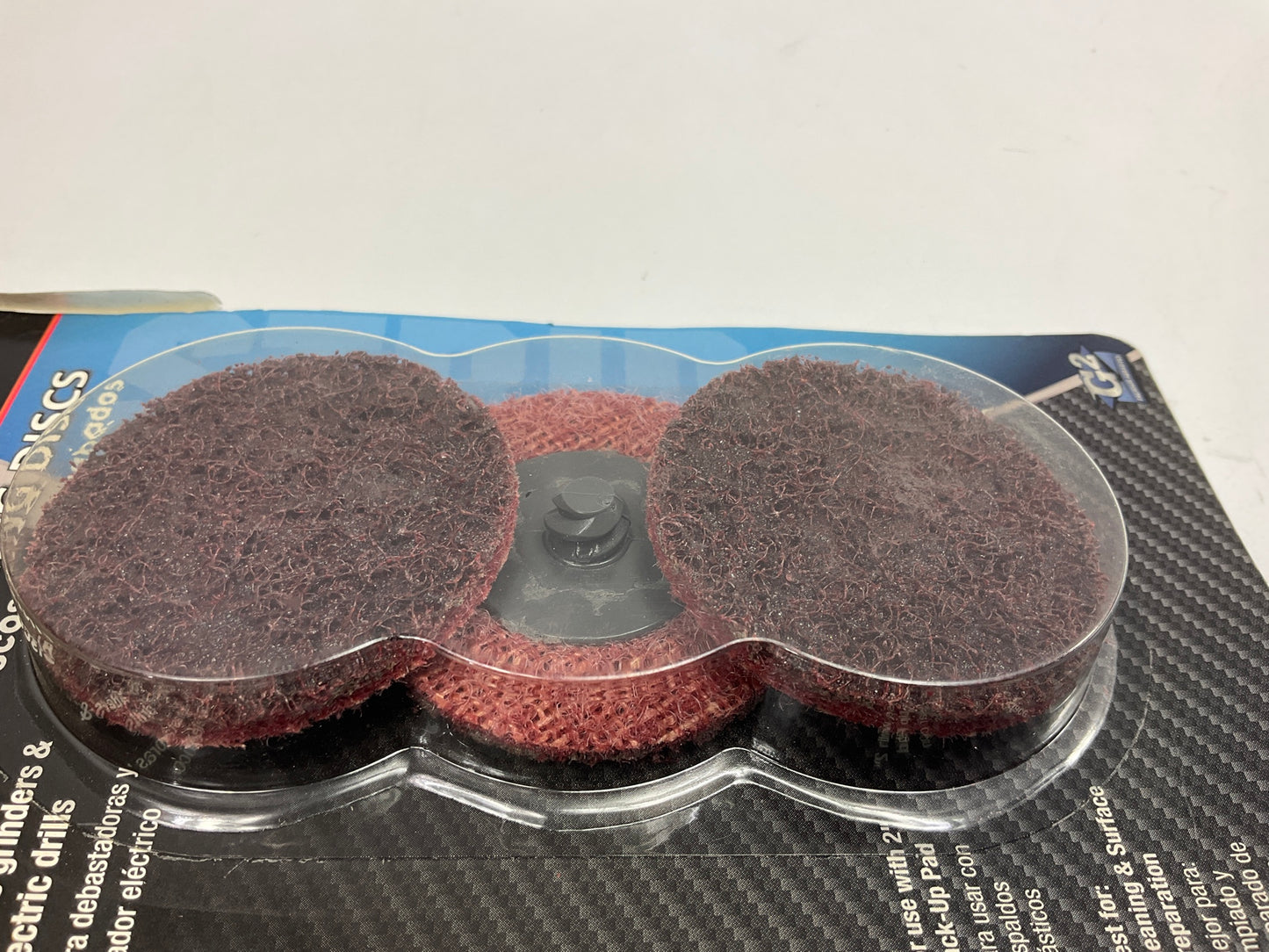 Pack Of 15 - Color Extra CX8292 2'' Finishing Abrasive Sanding Discs MEDIUM GRIT