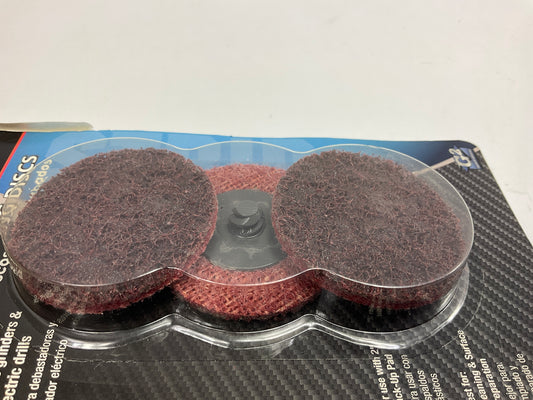 Pack Of 15 - Color Extra CX8292 2'' Finishing Abrasive Sanding Discs MEDIUM GRIT