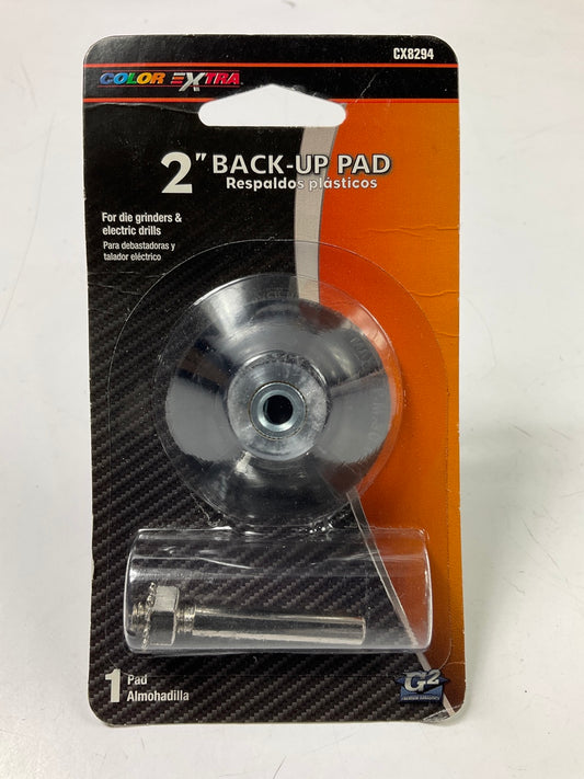 Color Extra CX8294 2'' Back Up Pad, 2 Disk Holder